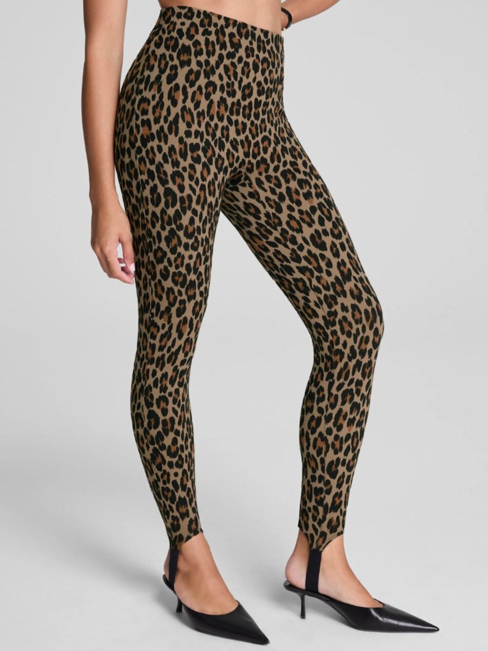 NWT Spanx Ponte Stirrup Leggings Size L Petite